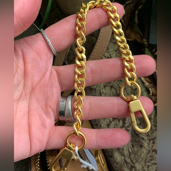 Authentic TORY BURCH leather saffiano dual zip phone cards crossbody - Picture 6 of 11